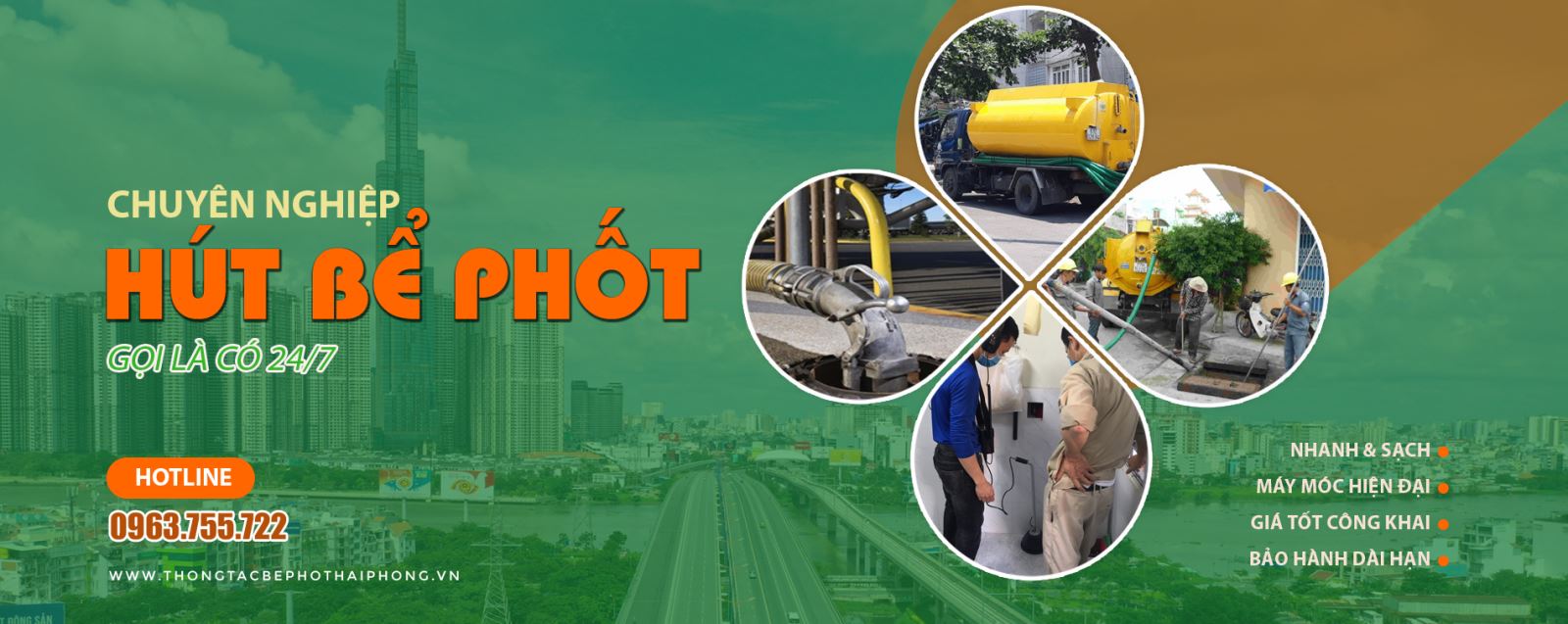 Đội ngũ nhân viên chuyên nghiệp, phục vụ khách hàng 24/7.