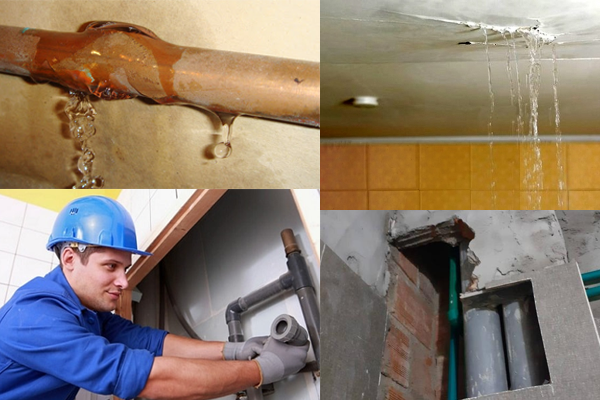 Tại sao đường ống nước âm trong nhà bị rò rỉ?
