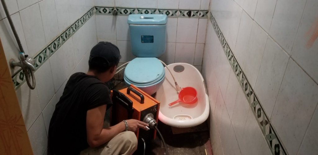 Hệ thống nhà vệ sinh sạch sẽ, khử mùi triệt để sau khi xử lý