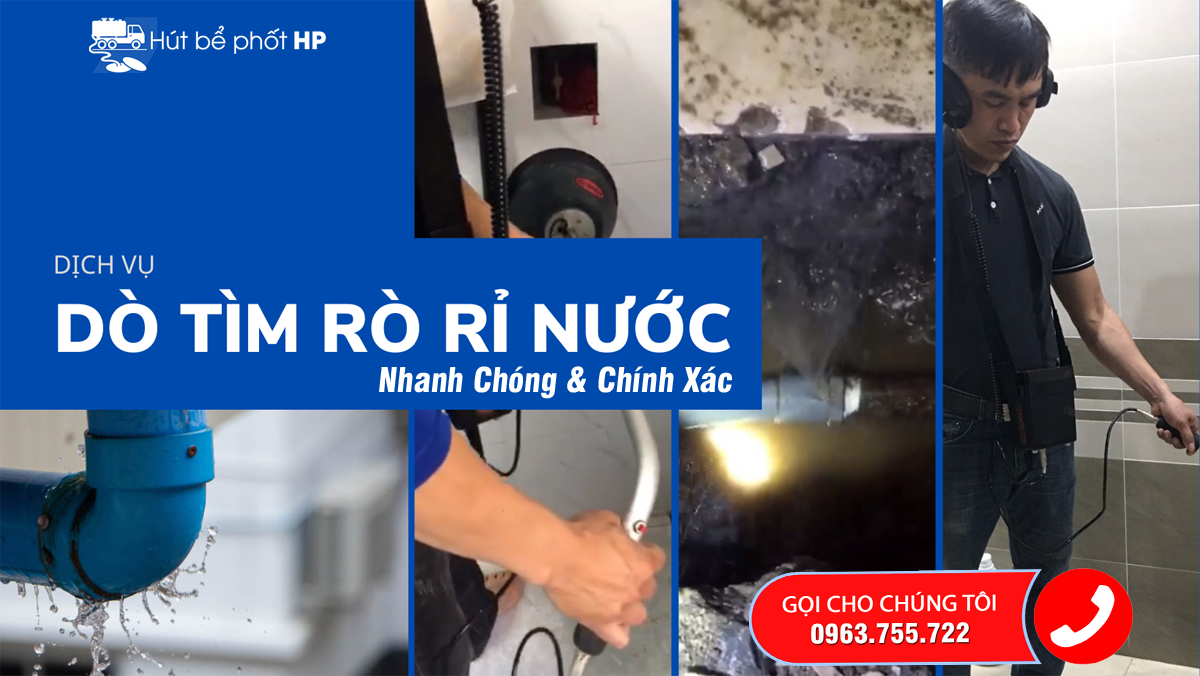 Đơn vị dò tìm đường ống nước vỡ ngầm tại Hải Phòng | CHUYÊN NGHIỆP - GIÁ TỐT