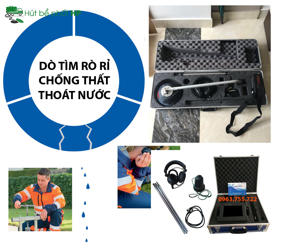 Dịch vụ dò tìm rò rỉ nước uy tín, chất lượng, giá tốt tại Hải Phòng