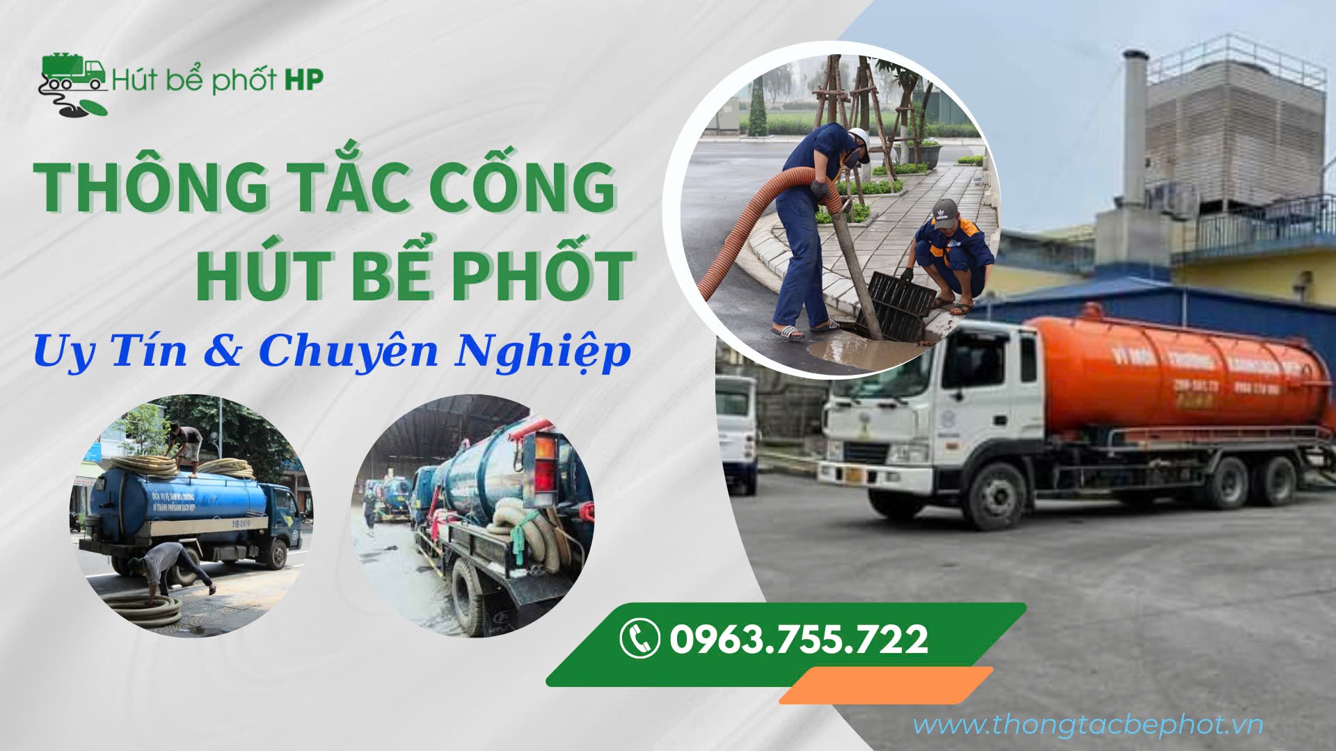 Dịch Vụ Thông Tắc Cống Uy Tín Tại Hải Phòng: Không Lo Tắc Nghẽn 24/7