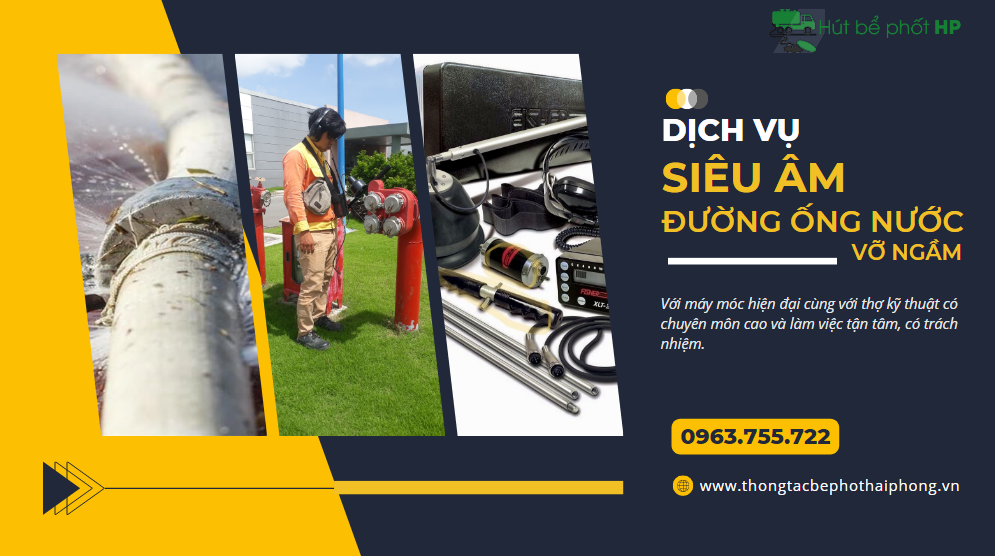Vì sao dịch vụ siêu âm rò rỉ nước tại Hải Phòng được ưa chuộng đến vậy?