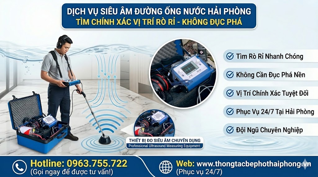 Dịch Vụ Siêu Âm Đường Ống Nước Tại Quảng Ninh –  Phát Hiện Rò Rỉ Nhanh, Chính Xác