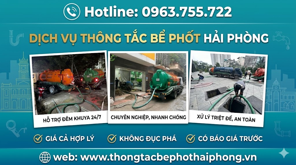 Báo Giá Hút Bể Phốt Tại Quảng Ninh Mới Nhất 2026 – Uy Tín, Nhanh Chóng, Giá Tốt