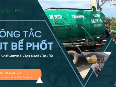 Thông tắc cống, hút bể phốt Cát Hải - Giá rẻ, chuyên nghiệp, tận tâm