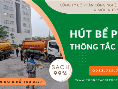 Đơn vị thông tắc cống uy tín, chất lượng tại Hải Phòng | Gọi là có mặt