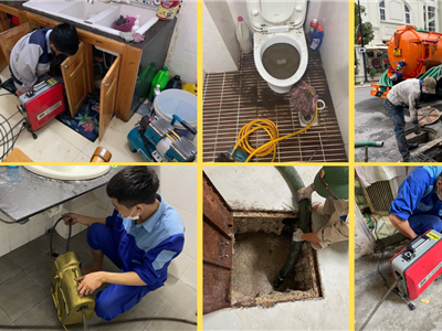 Giải pháp xử lý cống nghẹt chung cư tại Quảng Ninh hiệu quả, sạch 99%