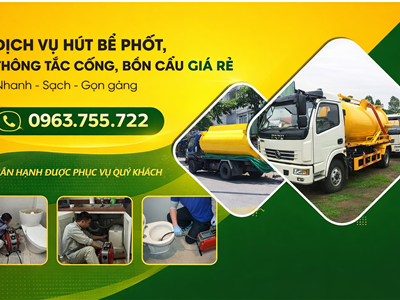 Thông tắc cống, bồn cầu chung cư tại Quảng Ninh | Giá Siêu Ưu Đãi 2026