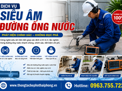 Dịch Vụ Siêu Âm Đường Ống Nước Tại Hưng Yên - Dò Tìm Rò Rỉ Nhanh, Không Đục Phá
