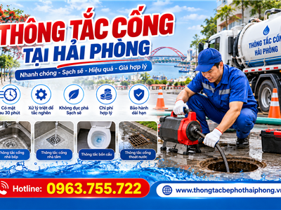 Thông Tắc Cống Tại Hải Dương Nhanh Sạch, Giá Tốt – Giải Pháp Xử Lý Tắc Nghẽn Hiệu Quả