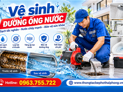 Vệ Sinh Đường Ống Nước Tại Hồng Bàng Hải Phòng – Chuyên Nghiệp & Hiệu Quả