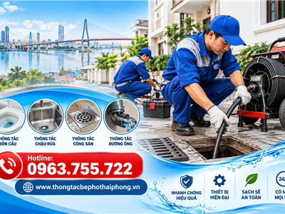 Thông Tắc Cống Tại Hải Phòng Chuyên Nghiệp, Nhanh Chóng | 0963.755.722
